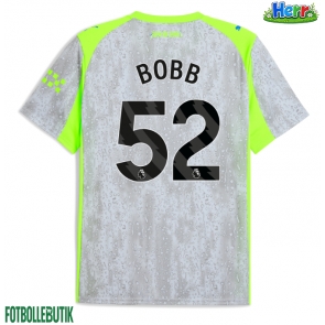 Manchester City Oscar Bobb #52 Tredje Tröja 2025-26 Kortärmad